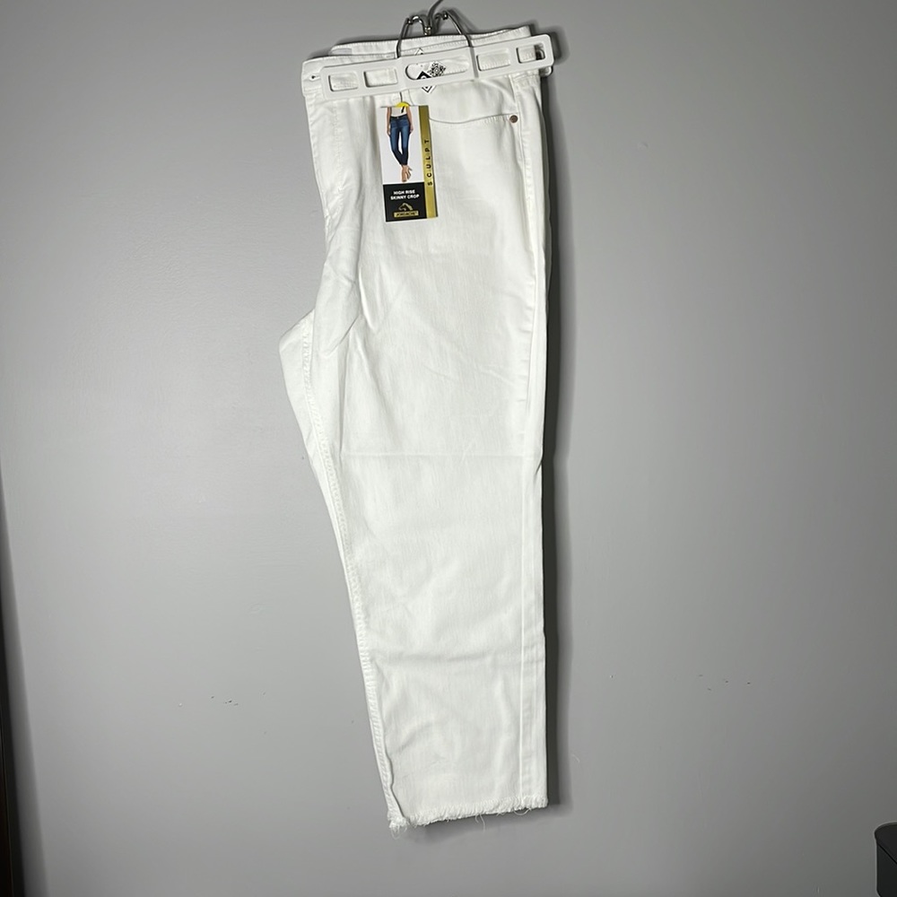 Jordache High Rise Skinny Cropped Jeans